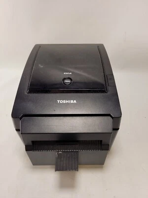 Toshiba Black Barcode Thermal Label Printer DC 24V NCD-8770303003 No Adapter - Image 1 of 4