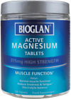 Bioglan magnésium actif | Soutient la fonction musculaire | 120 comprimés, 120 comprimés