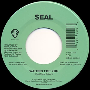 Seal - Waiting For You (7" Single) - Foto 1 di 1
