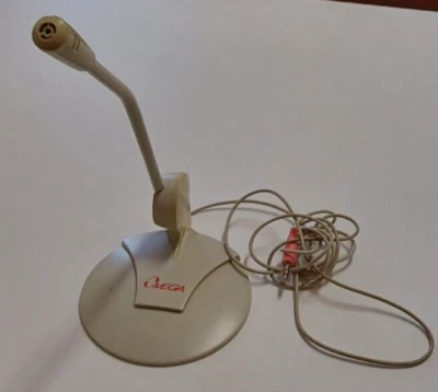 Microfono Omega da tavolo, per computer con jack 3,5mm, stereo - Immagine 1 di 2