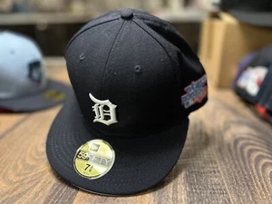 New Era Cap 5950 Detroit Tigers 7 3/8 1984 Serie Mundial 100 % lana nuevo - Imagen 1 de 6
