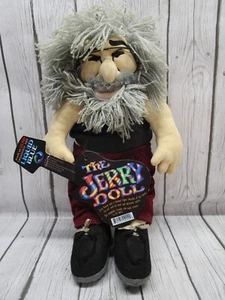 THE JERRY DOLL Jerry Garcia Plush w/Guitar Grateful Dead Gund Liquid Blue - Picture 1 of 6