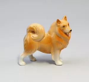 9942229-d Porzellan Figur Hund Spitz Wagner & Apel H8cm - Bild 1 von 4