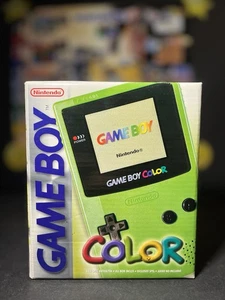 NINTENDO GAMEBOY COLOR NEONGRÜN LEER OVP || GUTER ZUSTAND || HANDHELD GAMING - Bild 1 von 7