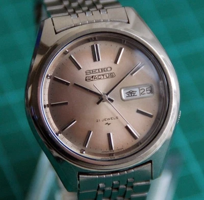 RELOJ SEIKO 5 ACTUS 7019 - MOVIMIENTO MECÁNICO - ¡DE COLECCIÓN! Foto 1 de 4