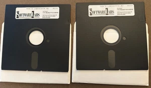Vintage Software Labs Game - Ken's Labyrinth #1 & #2 - 5.25" Disk - Picture 1 of 1
