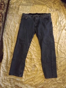 Jeans Wrangler Comfort Solutions regular fit 40x30 blu denim elasticizzato vita flessibile - Foto 1 di 7