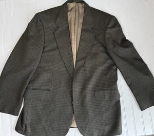 Giacca sportiva blazer Oscar de la Renta 44R lana uomo pied de poule - Foto 1 di 4