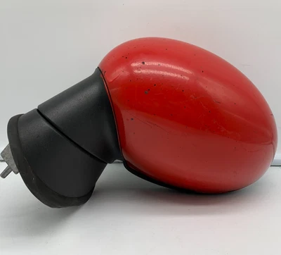 Espejo retrovisor eléctrico Mini Cooper 2008-2014 con vista lateral del conductor rojo OEM C04B62021 Foto 1 de 4