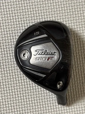 Titleist 910F 15° 3-Wood Head Only Used Golf Club - Image 1 of 4