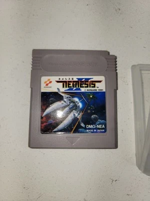 Nintendo GameBoy Nemesis 2 Gradius II Cartridge W Case Excellent Condition - Image 1 of 4