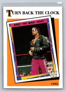 2016 Topps WWE Heritage Turn Back the Clock Bret Hit Man Hart #14 - Picture 1 of 2