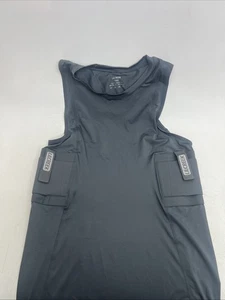 Lil Creek Damen-Tanktop zum verdeckten Tragen grau – Größe Large - Bild 1 von 4