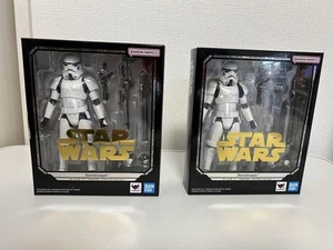Star Wars Stormtrooper S H Figuarts Action Figure Set of 2 Bandai Tamashii - Picture 1 of 4