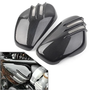 Batterieseitenabdeckung Für Bobber & Speedmaster 1200 Carbon Motor 2PCS - Picture 1 of 7