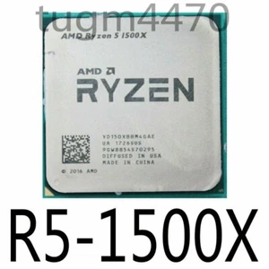 AMD Ryzen 5 1500X R5-1500X 3.5-3.7 GHz 4-Core 65W Socket AM4 CPU Processor - Picture 1 of 1