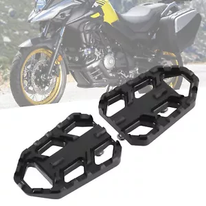 Paar Motorrad Fußstütze Pedale Passend für Suzuki DL650 DL1000 V-STROM 650XT - Bild 1 von 12
