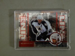 1997 97-98 Donruss Line 2 Line Die Cut Mike Modano #14 1410/4000