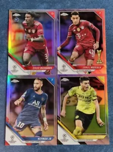 2021-22 Topps Chrome UEFA Champions League Soccer REFRACTORS You Pick the Card - Picture 1 of 1