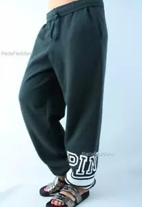 Victoria's Secret PINK Campus Slouchy Fleece Oversize Sweat Pants - Picture 1 of 1