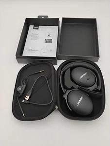 Bose QuietComfort 45 Bluetooth Noise Cancelling Kopfhörer Schwarz (TOP) - Bild 1 von 14