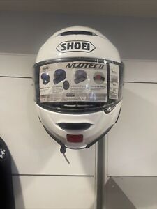 Shoei Neotec II Modular Flip-Up Motorcycle Helmet White 2XL