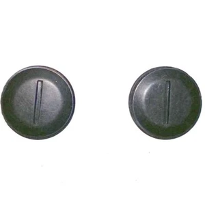 Oztec Concrete Vibrator 1.8 OZ 2.4 OZ and 3.2 OZ Threaded Brush Caps 2 Pack - Picture 1 of 1