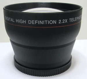 Lente teleobjetivo digital de alta definición Japan Optics 2,2X - con montaje de tornillo de 58 mm - Imagen 1 de 2