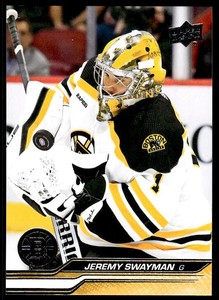 2023-24 Upper Deck Series 1 Jeremy Swayman #15