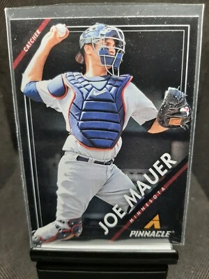 Tarjeta Joe Mauer 2013 Panini Pinnacle # 37 MLB Minnesota Twins COMO NUEVA Foto 1 de 2
