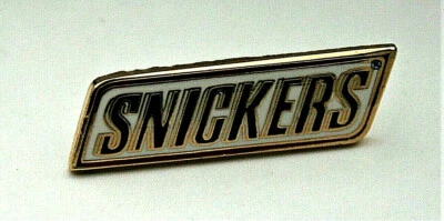 2005 Snickers Candy Bar Lapel Hat Pin Metal & Enamel NOS MIP New Mars  - Image 1 of 4