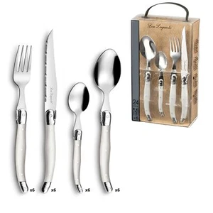 TRADITION Steakmesser Besteck Set 24-teilig | Steakbesteck mit Tradition und ... - Bild 1 von 6