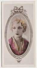 Leila Hyams 1934 Godfrey Phillips Stars of the Screen Tobacco Card #41