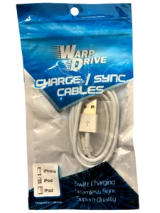 iPad Mini Charger Wire Cable (3 Feet) for iPhones 3ft USB 8-Pin Sync and Charge - Picture 1 of 2