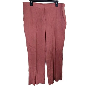 J. Jill Hose Leinenmischung rosa sand gerades Bein Stretch Taschen Gr. 18 - Bild 1 von 11