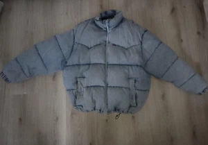 Levi's Jeans-Puffer-Jacke, hellblau Gr. L, wenig getragen - Bild 1 von 7