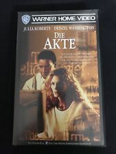 Die Akte - Julia Roberts & Denzil Washington VHS Video Kassette Zustand Gut @803