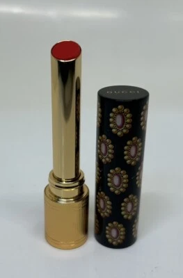 GUCCI Glow & Care GOLDIE RED 25 Lipstick Lip Colour Color Rouge 0.06 oz NEW NWOB - Image 1 of 4