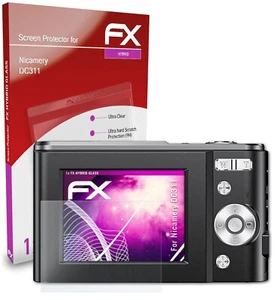 atFoliX Verre film protecteur pour Nicamery DC311 9H Hybride-Verre - Photo 1 sur 4