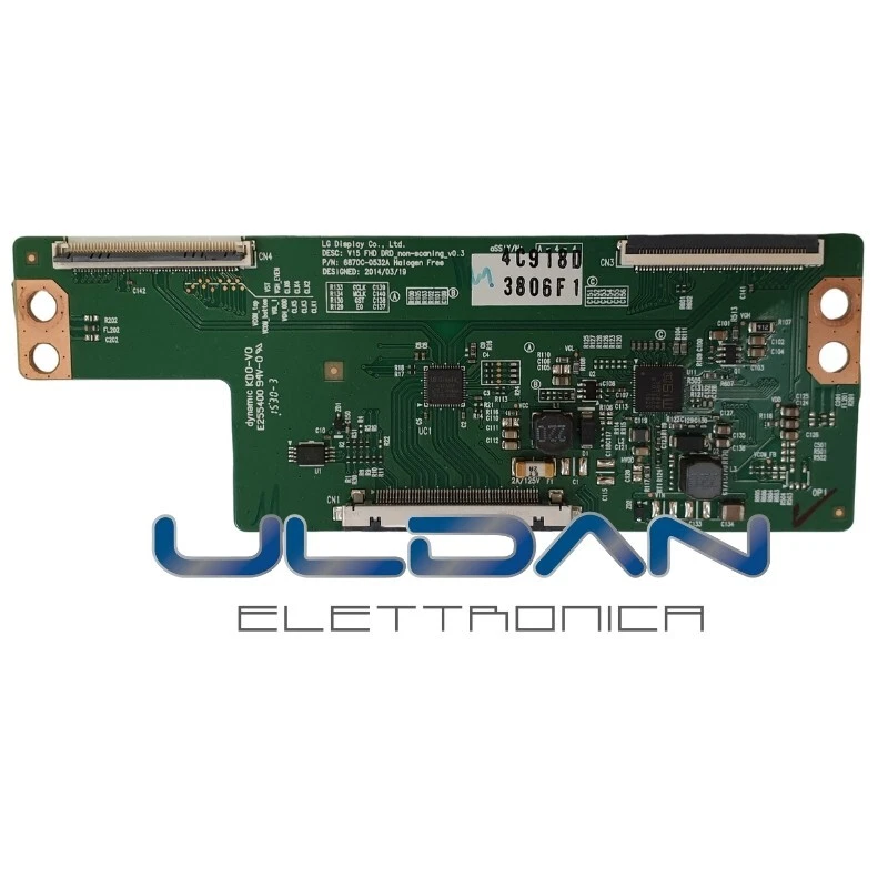 Scheda T-CON TELEFUNKEN TE43282B34C2K 6870C-0532A per TV ORIGINALE - Immagine 1 di 1