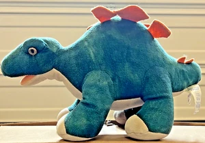 Build A Bear 16” Green Dinosaur Plush Stuffed Animal | Stegosaurus - Picture 1 of 11
