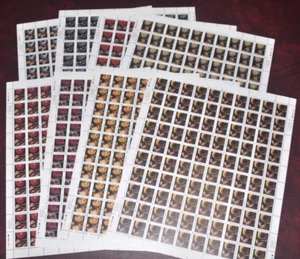 Canada 1673-1680 VF MNH set Traditional Trades definitive panes of 100 CV $216+ - Picture 1 of 2