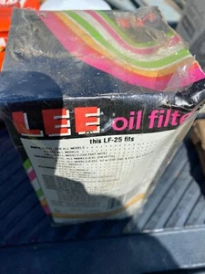 VINTAGE ORIGINAL 1970'S NOS LEE LF-25 OIL FILTER - Picture 1 of 3