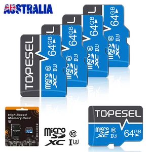 Lot 64GB Micro SD Card Ultra Class10 TF Card SDXC Memory Card for Camera Phone - Picture 1 of 12