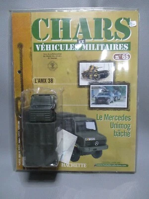 AS670 SOLIDO HACHETTE CHARS VEHICULES MILITAIRES #65 1/50 MERCEDES UNIMOG BACHE - Photo 1/4