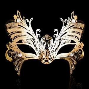 Dragonfly Masquerade Mask M7176 - Picture 1 of 10