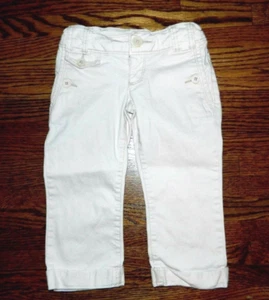 Girl's GAP Tan Capri Length Pants Size 5 Slim - Picture 1 of 2