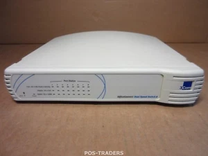 Commutateur réseau Ethernet double vitesse 3com 3C16734B officeconnect 8 ports EXCL PSU - Photo 1/3