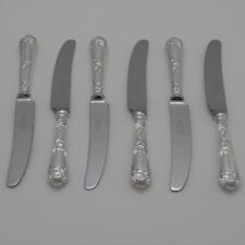 Six LA REGENCE Design UNITED CUTLERS Dessert Knives Silver Service Cutlery