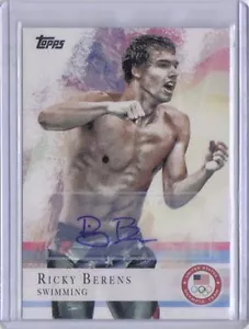 Ricky Berens 2012 Topps U.S. Olympic Team & Hopefuls Autogramm Auto #29 - Bild 1 von 3
